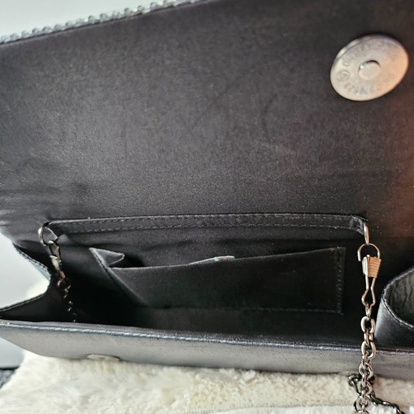 Crystal Rhinestone Evening Bag crossbody Glitter Party Clutch NWOT - Picture 7 of 14